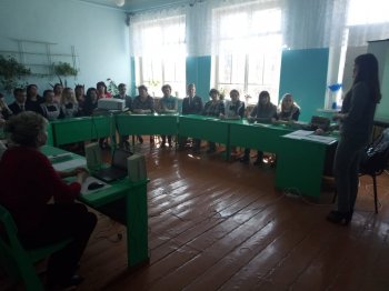 Заседание методического объединения в с. Маис