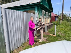 Профилактический рейд в семьи Белинского района